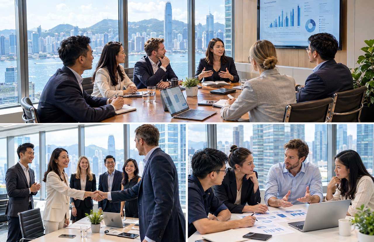 Business English meetings in Hong Kong